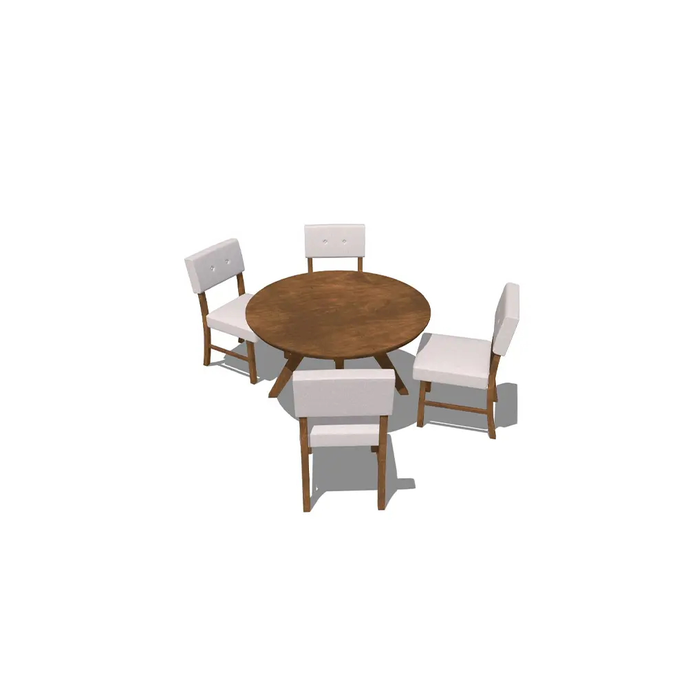COMEDOR 4 SILLAS ADAM